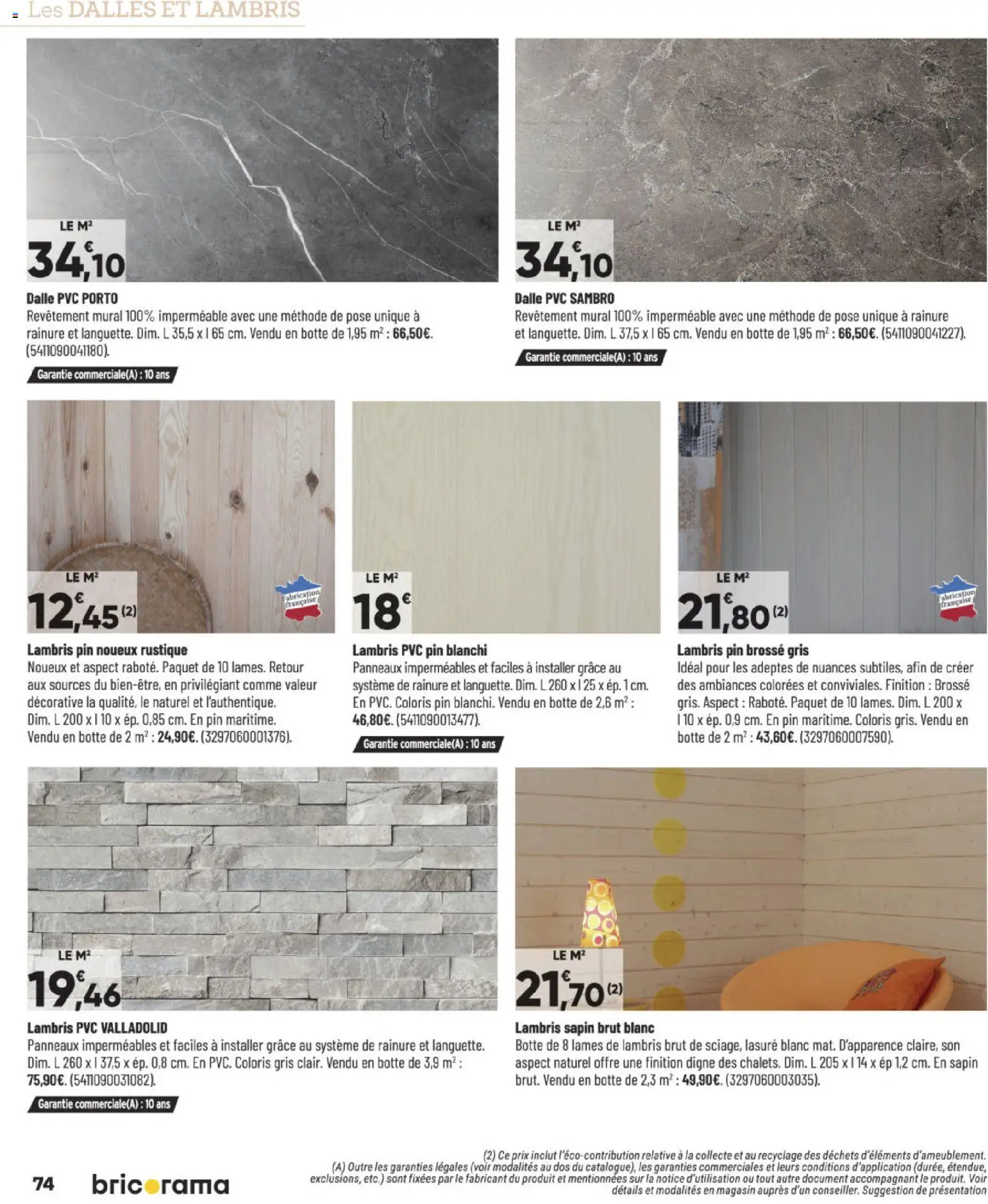 {H1} | Page: 74 | Produits: Brosse, Revêtement mural