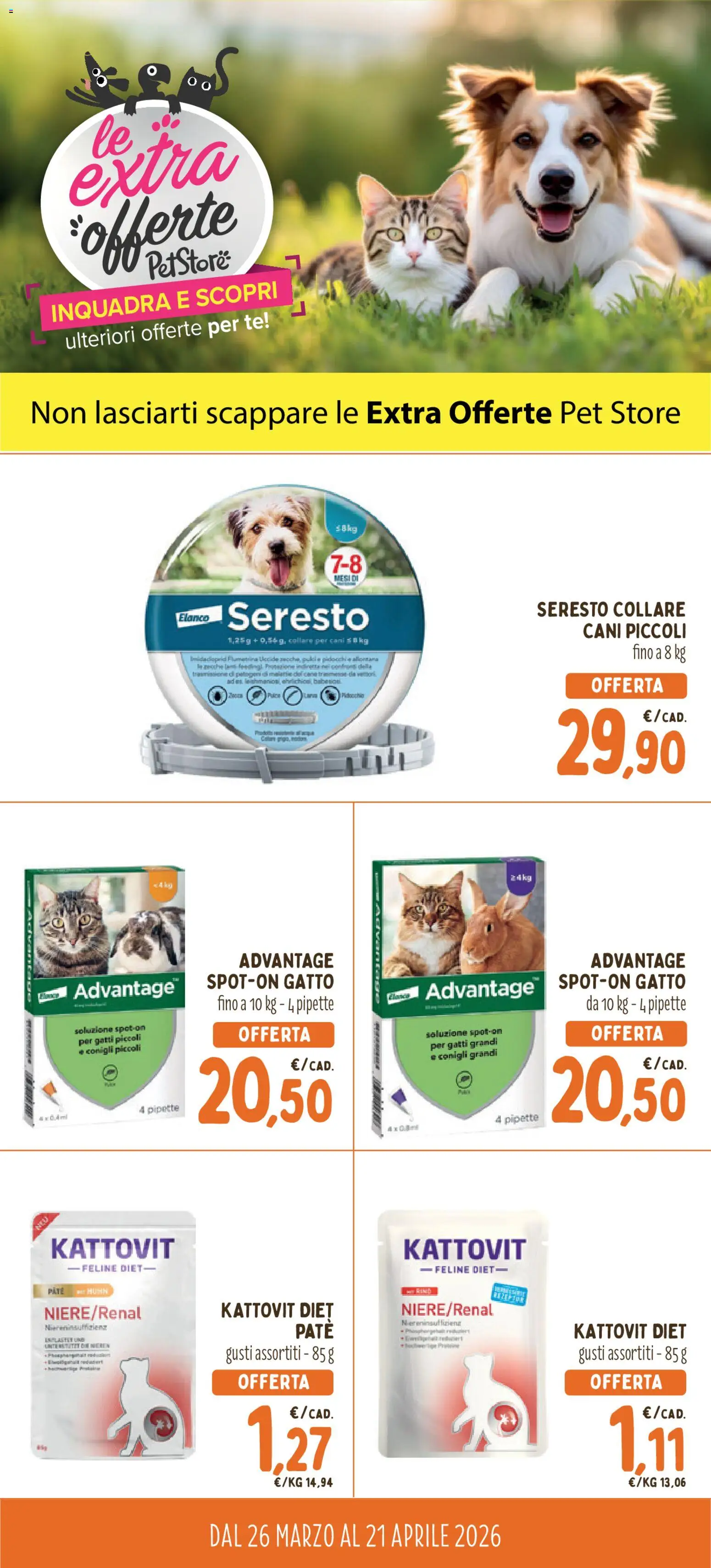 Volantino Conad del 26.03.2026 | Pagina: 1 | Prodotti: Paté, Tè