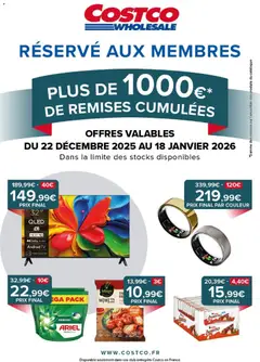 Costco - Prévisualisation de Costco catalogue valide à partir de 22.12.2025