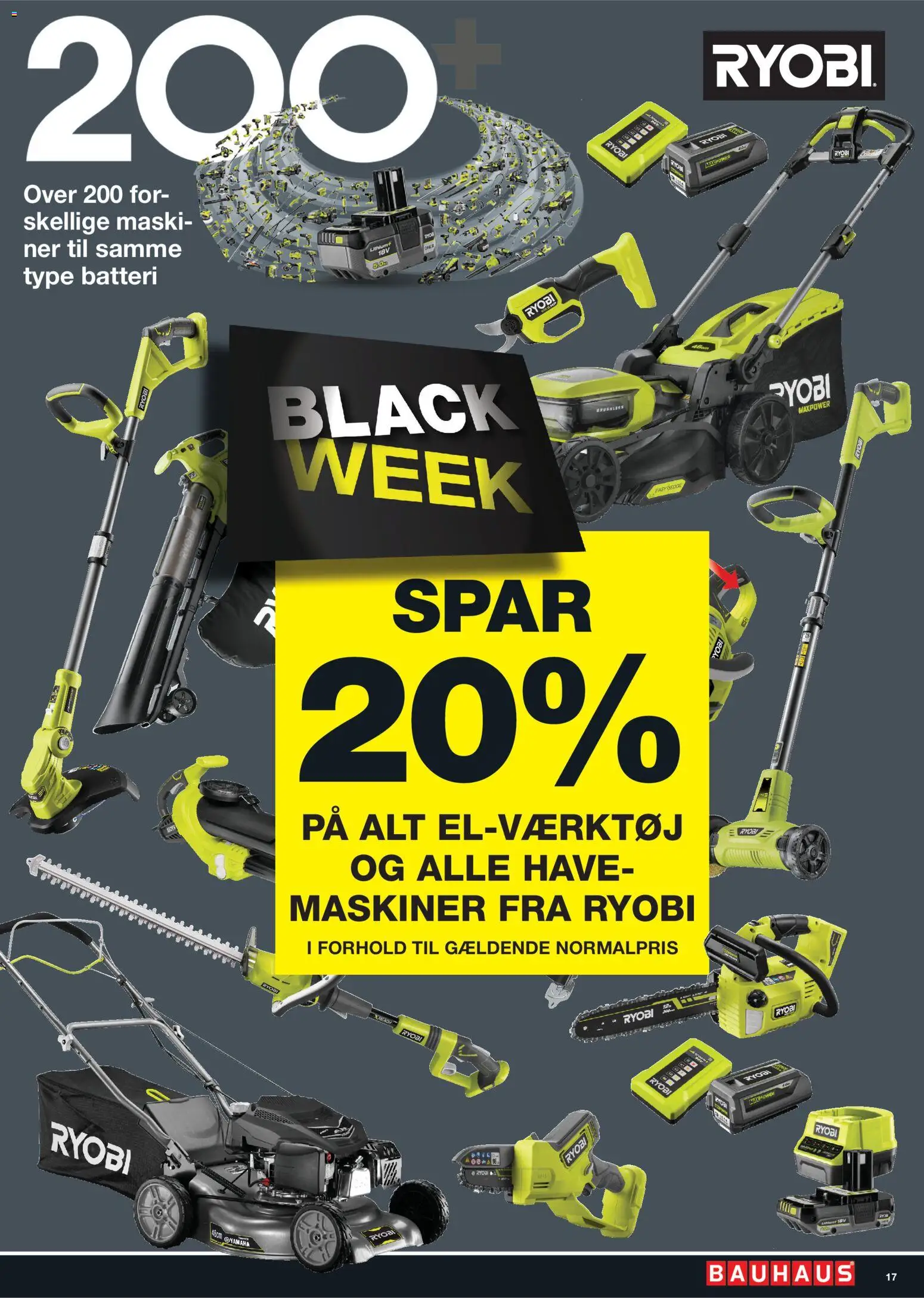 Bauhaus tilbudsavis – gyldig fra 26.11.2025 | Side: 17 | Produkter: Batteri