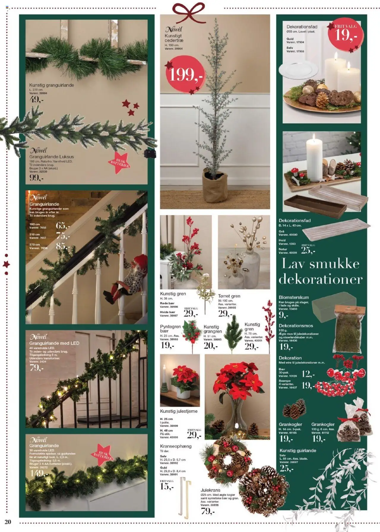 Harald Nyborg tilbudsavis – gyldig fra 25.09.2025 | Side: 20 | Produkter: Svampe, Batterier, Søm