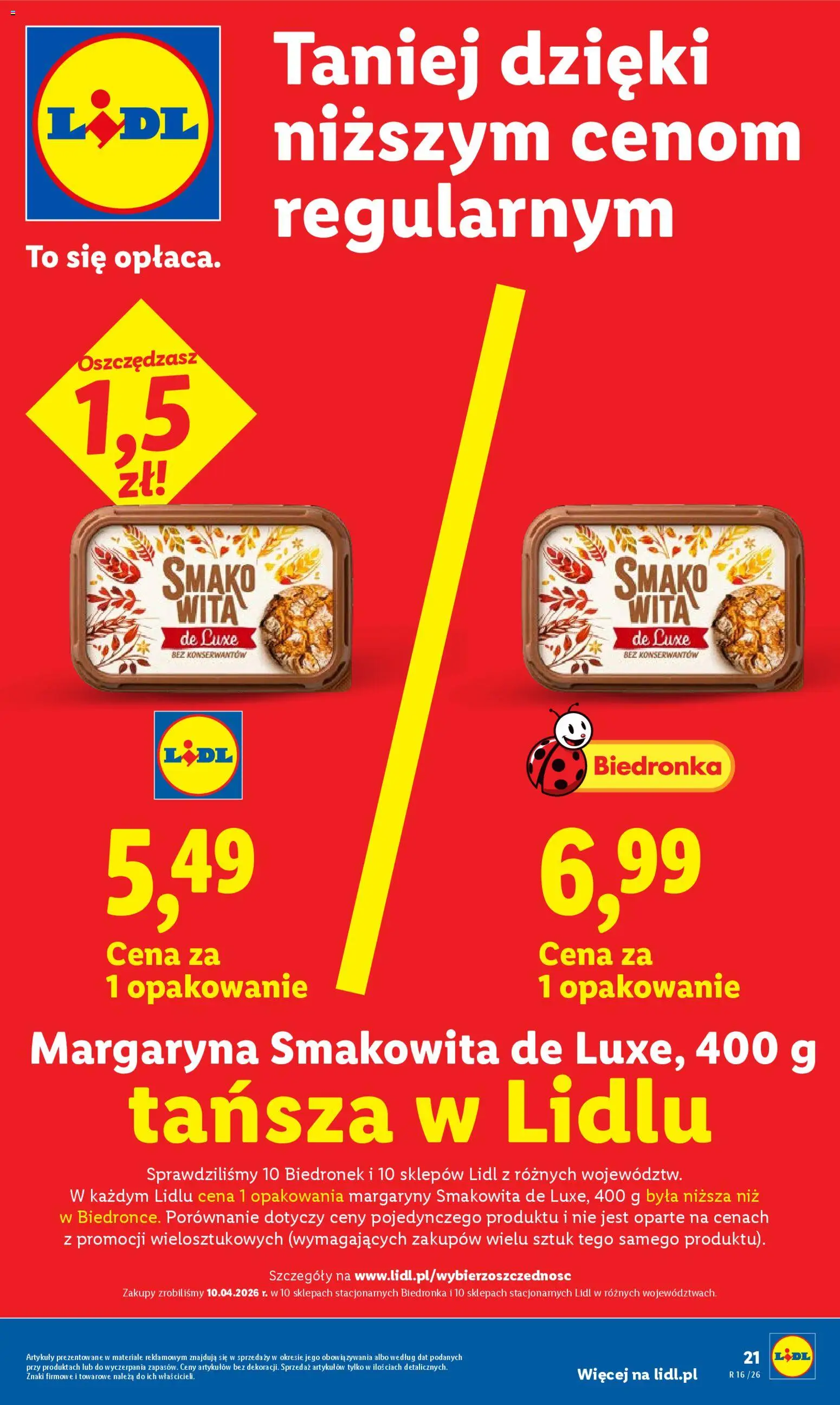 Lidl gazetka od 20.04.2026 | Strona: 21