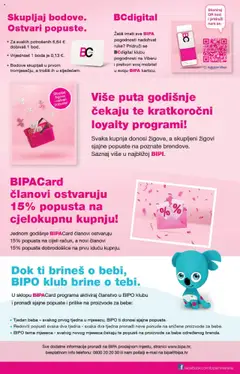 Bipa - BIPACard letak - Pregled kataloga iz trgovine Bipa, vrijedi od 01.09.2025 | Stranica: 15