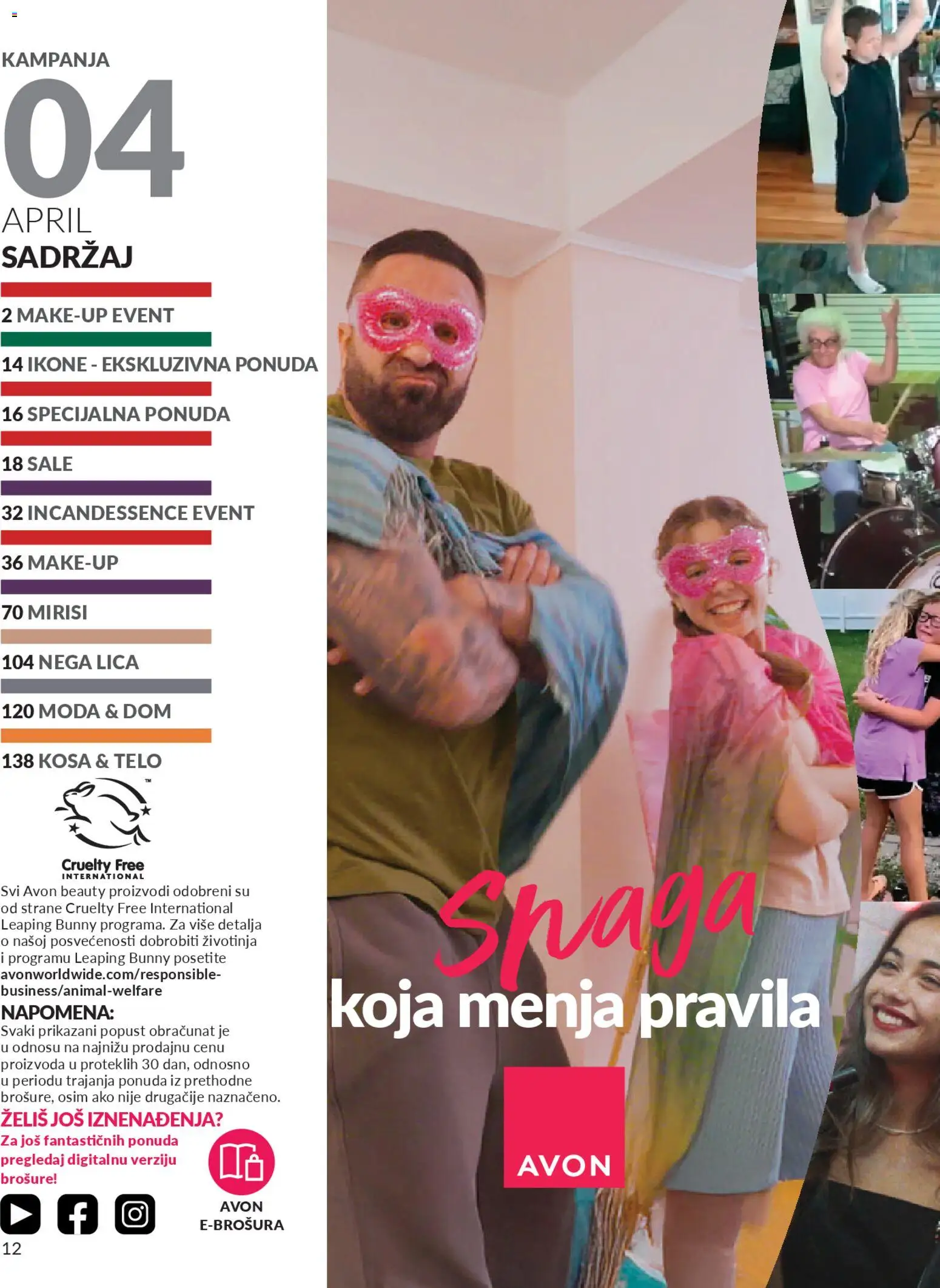 AVON katalog - važi od 01.04.2026 | Strana: 12