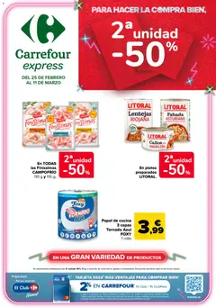 Vista previa Carrefour Express folleto válido desde el 25.02.2026
