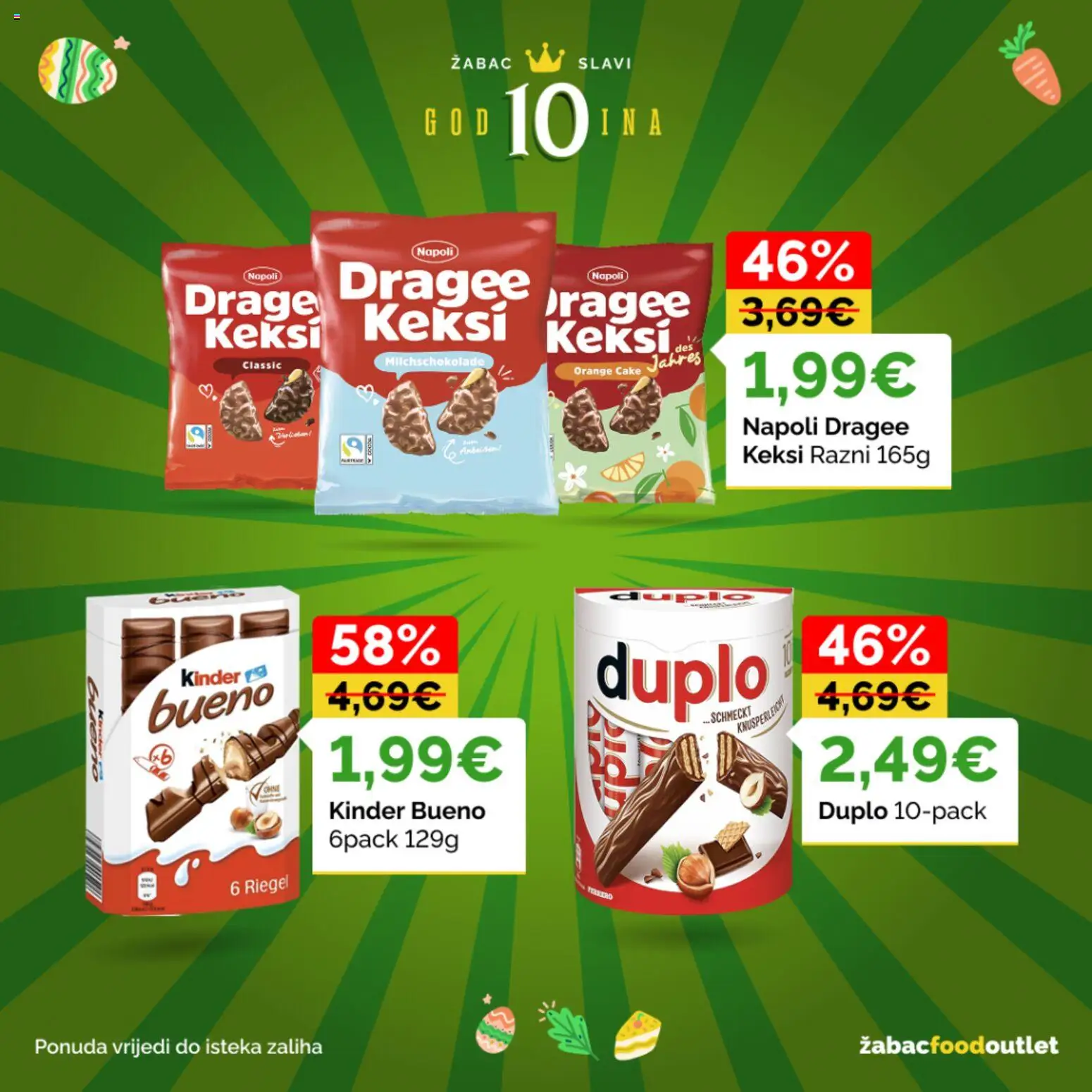 Žabac katalog | vrijedi od 30.03.2026 | Stranica: 48 | Proizvodi: Keksi