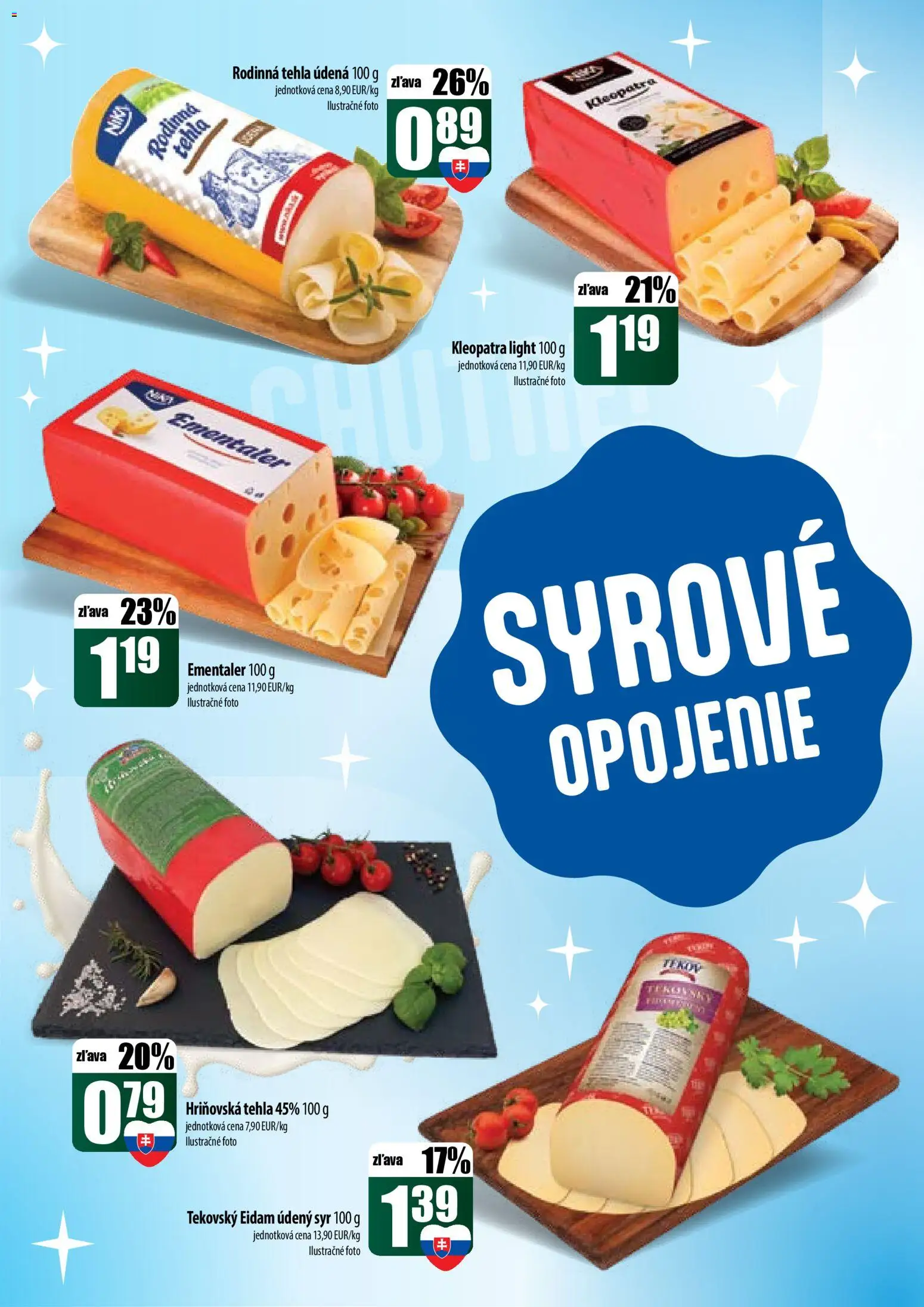 Nové COOP Jednota akcie – leták je platný od 11.12.2025 | Strana: 18 | Produkty: Syr, Eidam