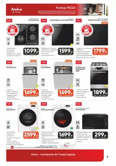 Pogląd oferty "Max elektro gazetka" - ważna od 26.03.2026 | Strona: 5 | Produkty: Płyta indukcyjna, Piekarnik, Kuchenka mikrofalowa, Kuchenka