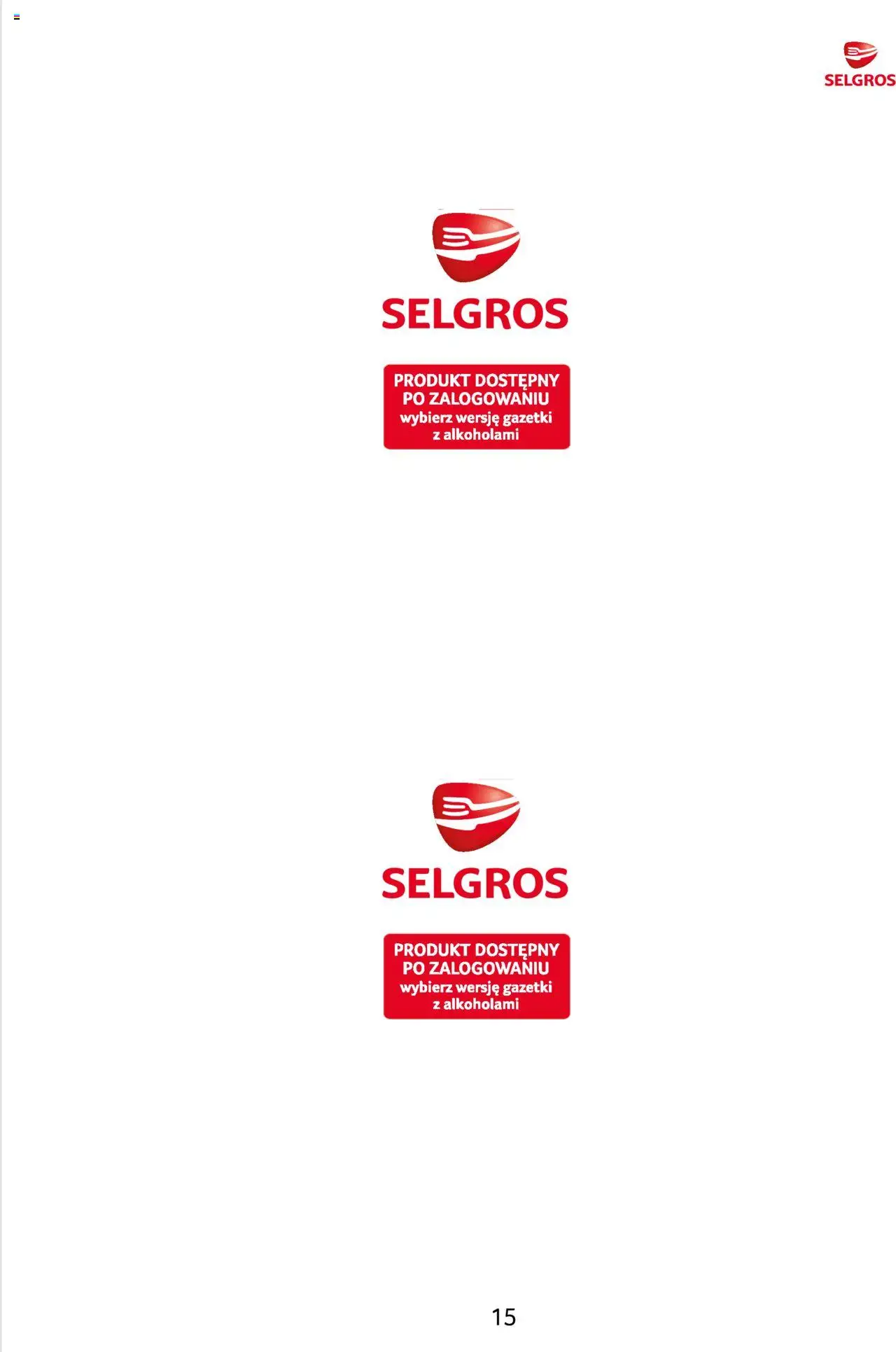 Selgros cash&carry Gazetka - Markowe produkty od 14.08.2025 | Strona: 17