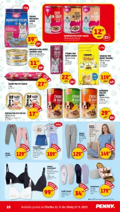 Penny Market leták - Čtvrtečník od 11.09.2025 | Strana: 23 | Produkty: Salám, Gourmet Gold, Konzerva pro kočky, Paštika