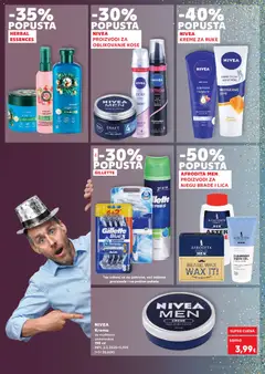 NIVEA PROIZVODI ZA OBLIKOVANJE KOSE, Nivea hair styling products - Pregled kataloga iz trgovine Kaufland, vrijedi od 27.12.2025 | Stranica: 11 | Proizvodi: Krema, Nivea
