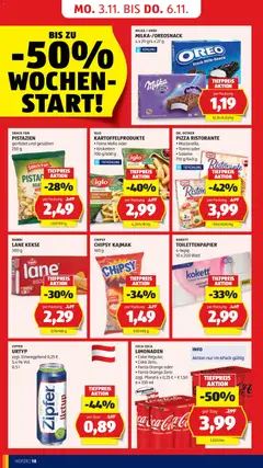 Hofer AT Akciós újság - amely érvényes a következő dátumtól: 31.10.2025 | Oldal: 20 | Termékek: Fanta, Pizza