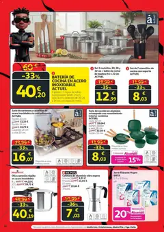 Vista previa Alcampo - Black Friday válido desde el 06.11.2025 | Página: 12 | Productos: Tabla de cortar, Cocina, Cafetera, Batería