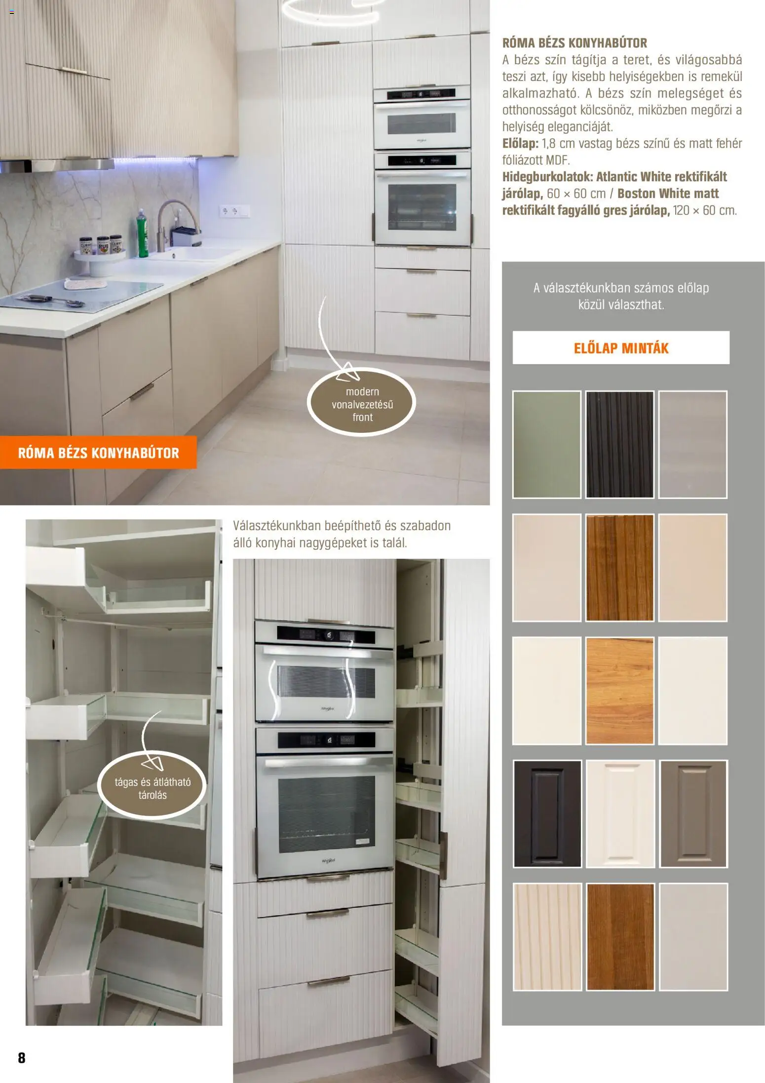 OBI akciós ujság - amely érvényes a következő dátumtól: 10.02.2026 | Oldal: 8 | Termékek: Gres, Konyhabútor