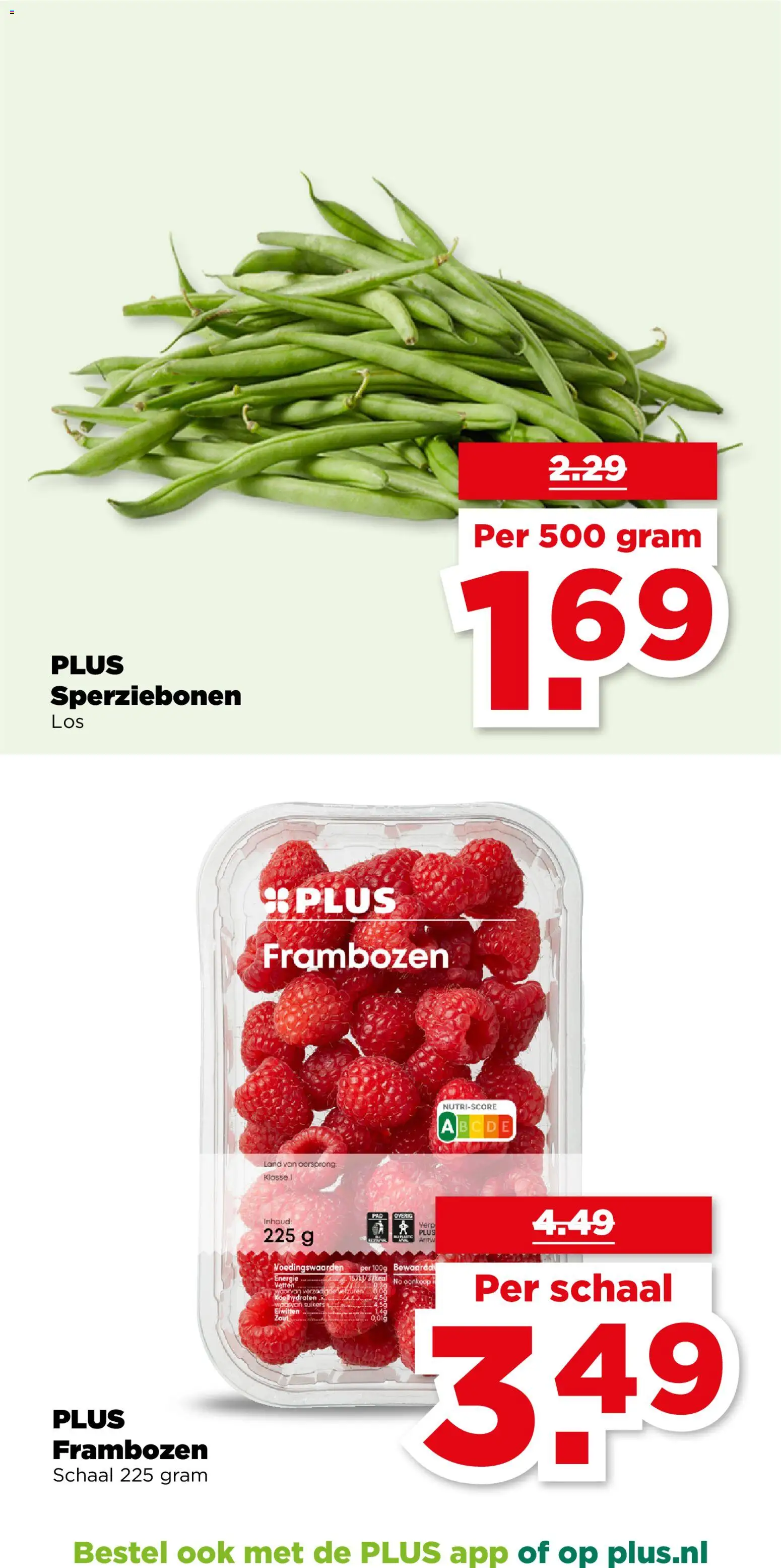 {H1} | Pagina: 22 | Producten: Schaal, Frambozen