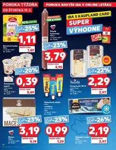 Kaufland leták platný od 19.02.2026 | Strana: 38