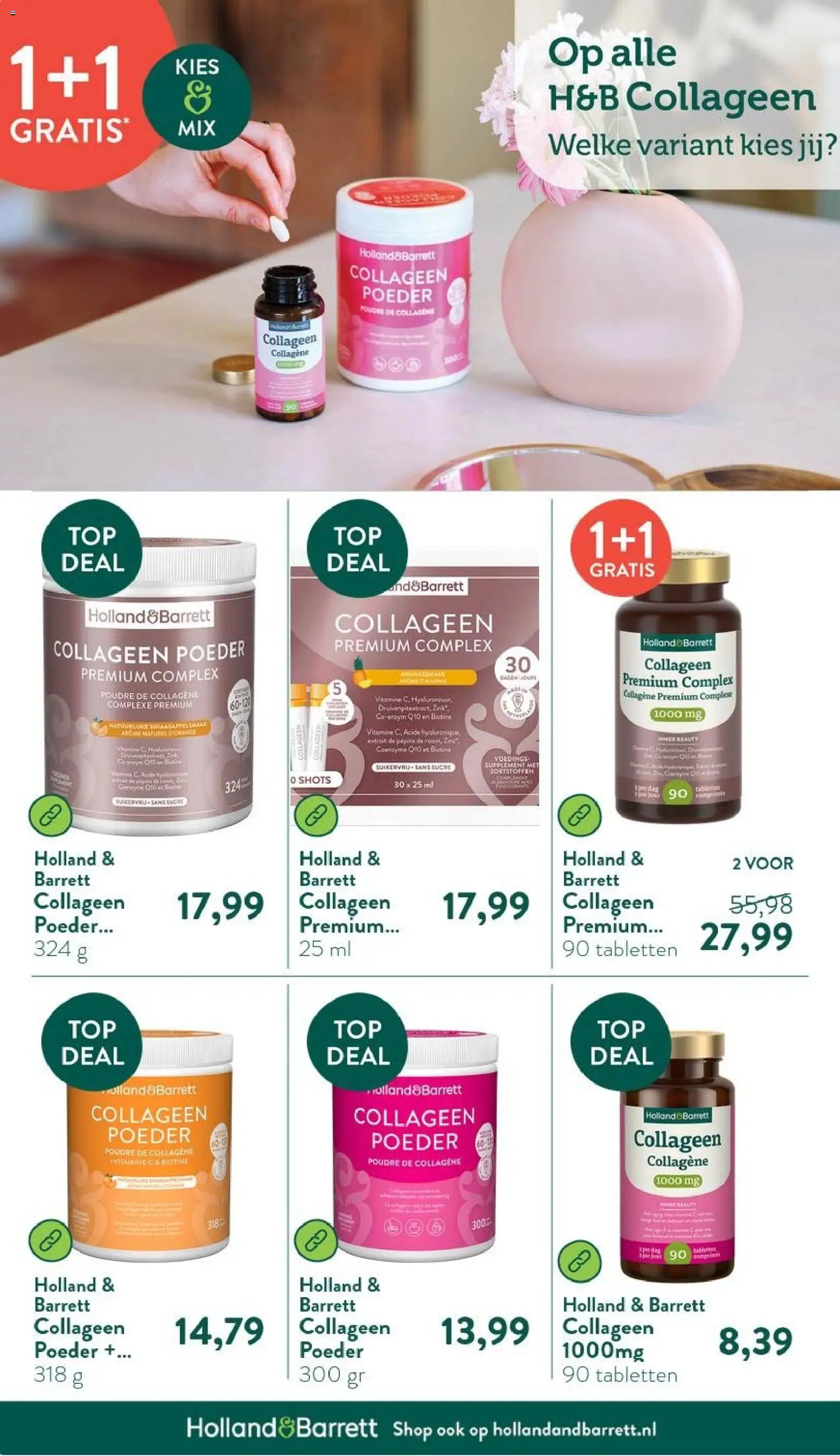 {H1} | Pagina: 18 | Producten: Poeder, Vitamine C