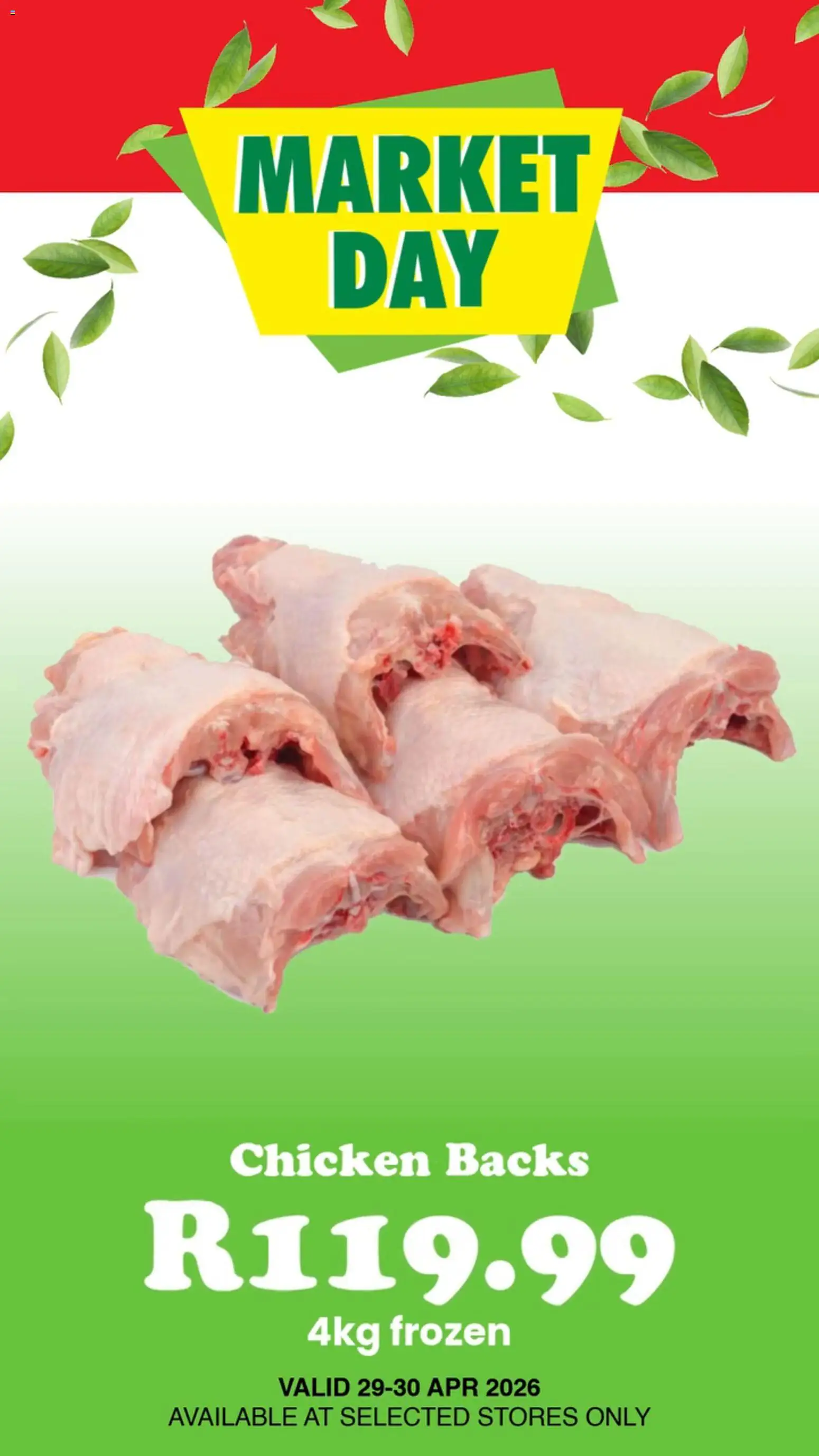 New Check Save catalogue – valid from 29.04.2026 | Page: 9 | Products: Chicken