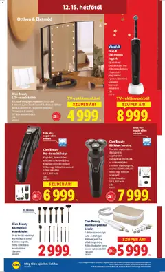 Lidl Akciós újság - amely érvényes a következő dátumtól: 11.12.2025 | Oldal: 50