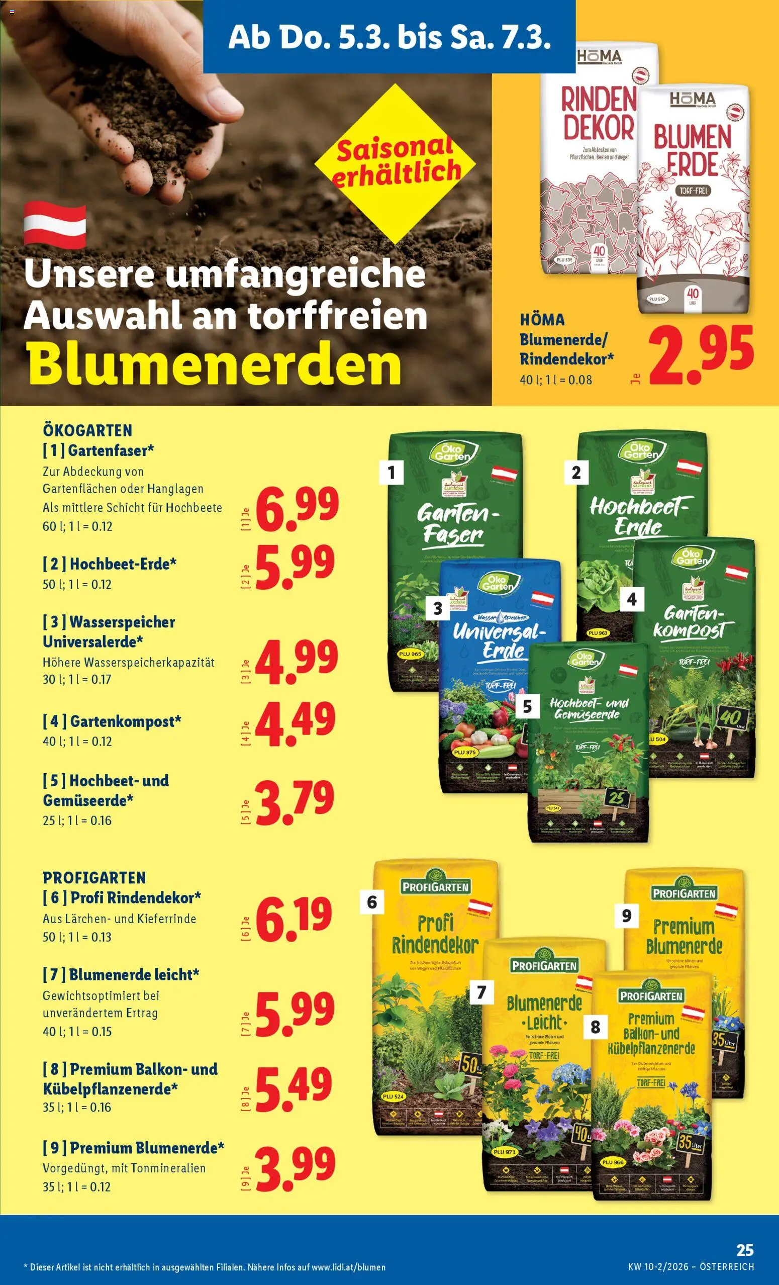 Lidl Flugblatt - Eisenstadt, Ebenfurth, Mattersburg gültig ab 05.03.2026 | Seite: 29