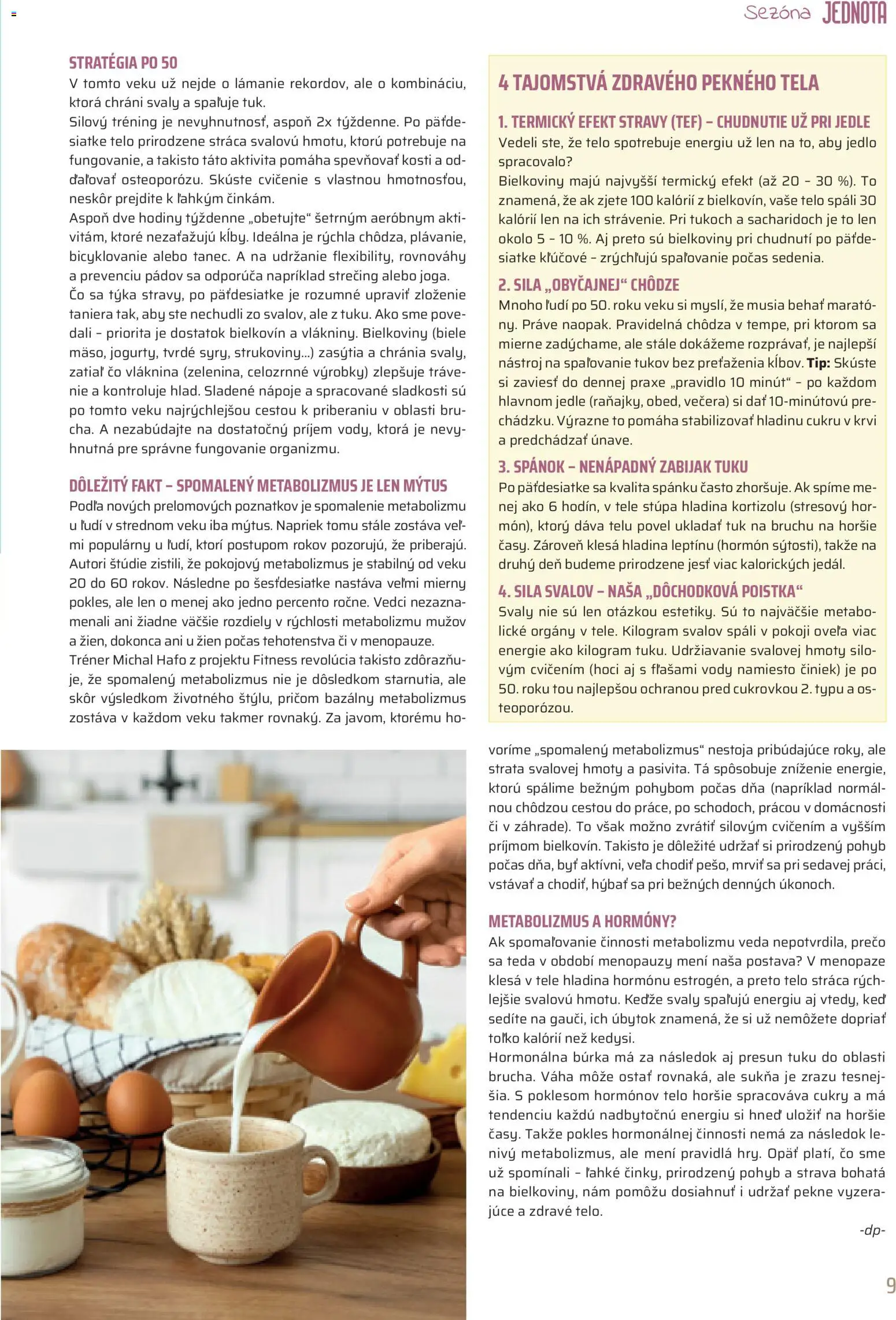 Nové COOP Jednota akcie – leták je platný od 01.04.2026 | Strana: 9 | Produkty: Hodiny, Metabo, Váha