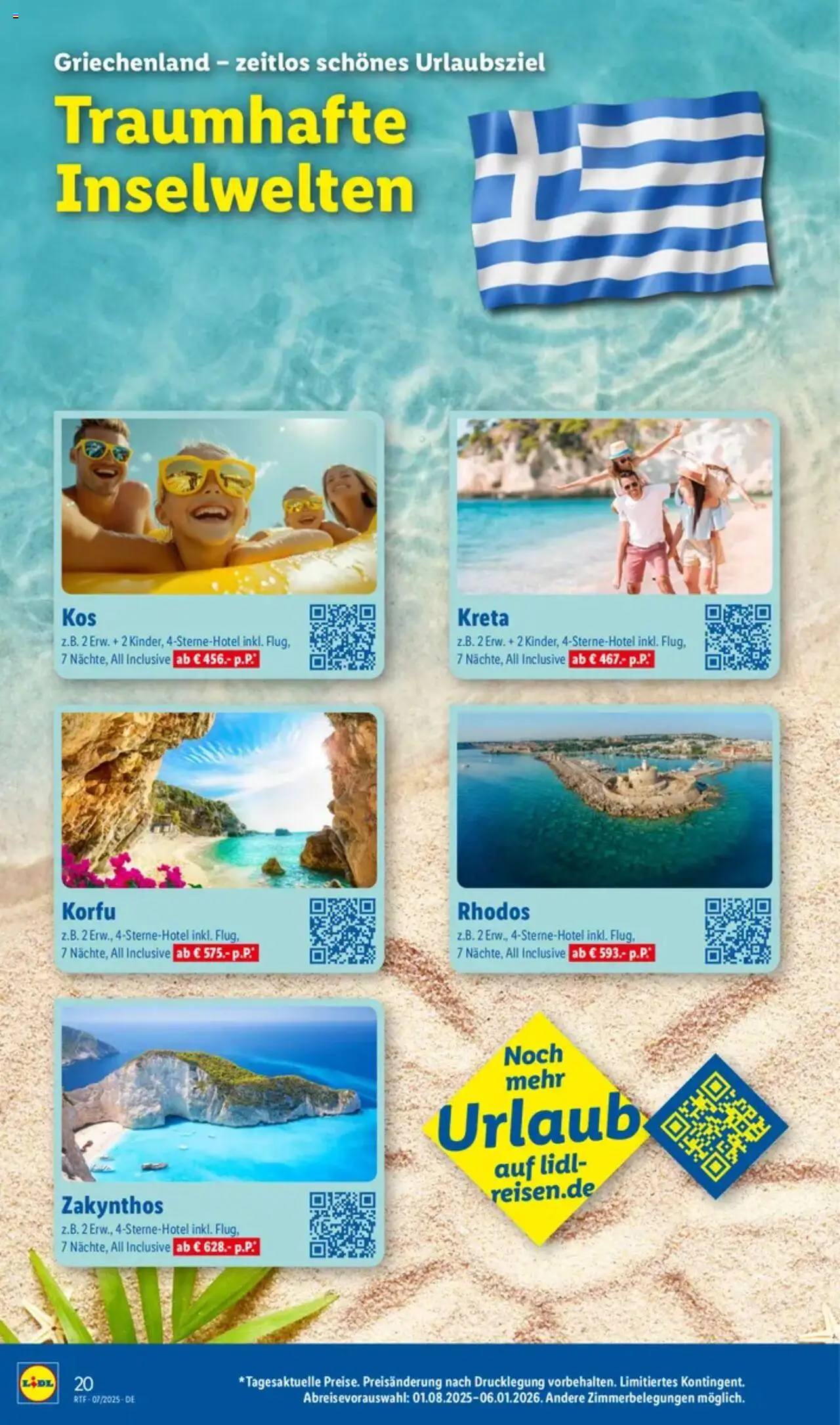 Lidl Reisen - Themenprospekt - gültig ab dem 11.07.2025 | Seite: 20