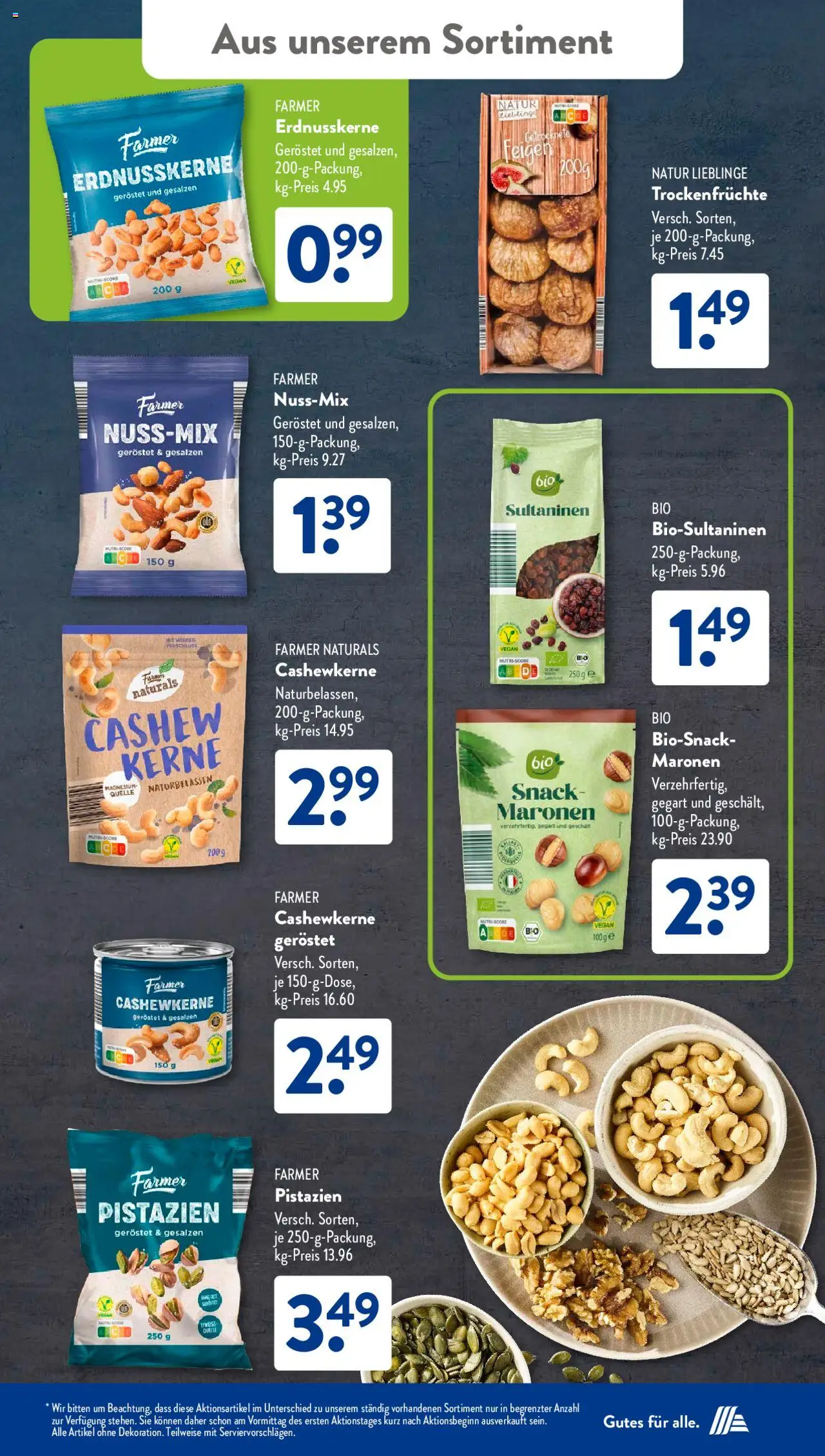 Aldi Süd Prospekt 	 - gültig ab dem 08.09.2025 | Seite: 20 | Produkte: Pistazien