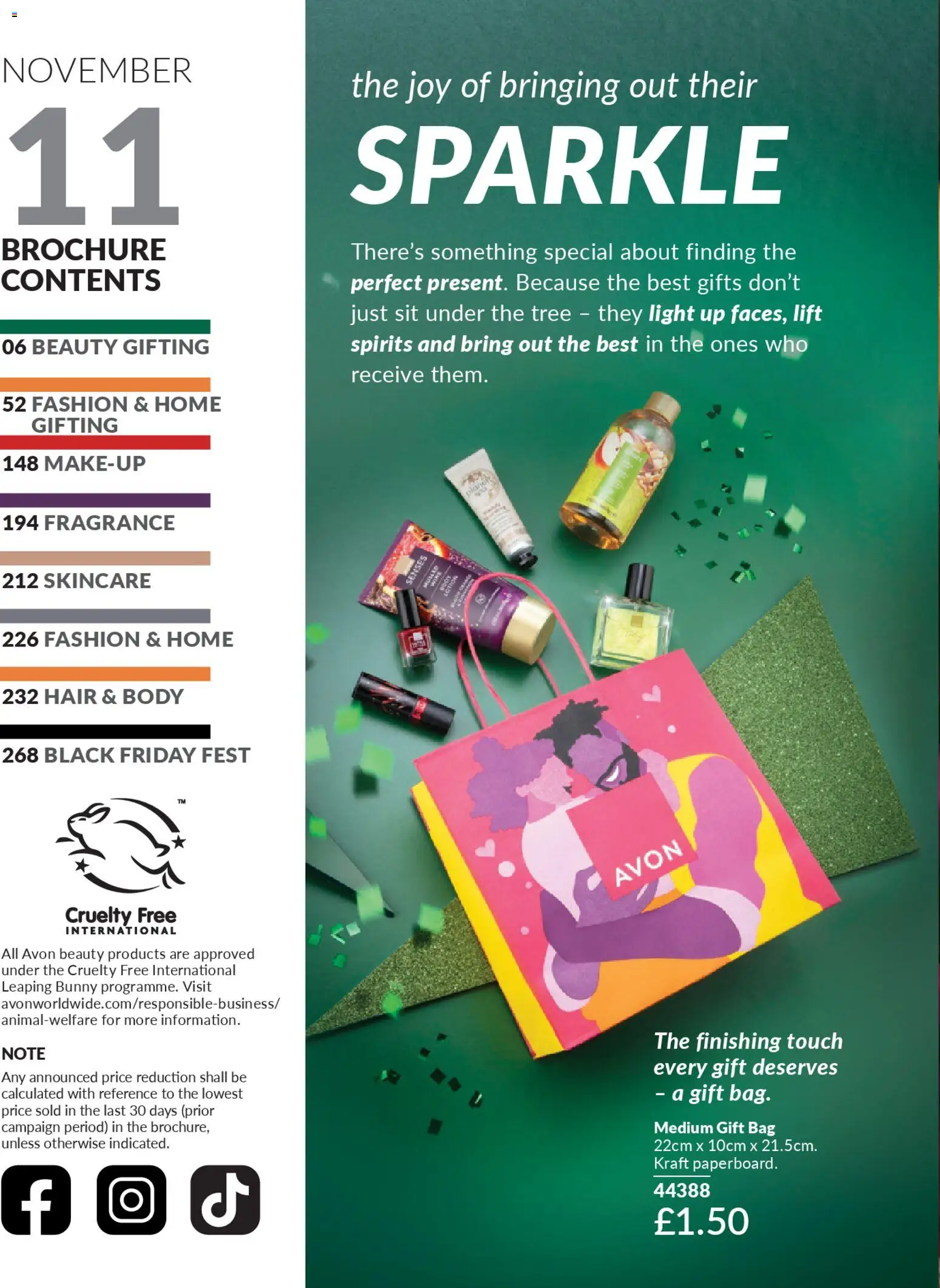 {H1} | Page: 3 | Products: Fragrance, Bag