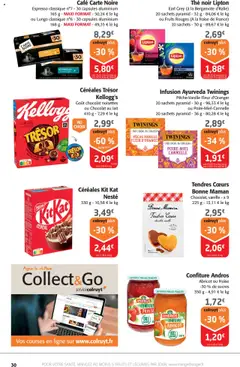 Colruyt - Prévisualisation de Colruyt catalogue valide à partir de 22.10.2025 | Page: 30 | Produits: Abricot, Fraise, Bergamote, Cannelle