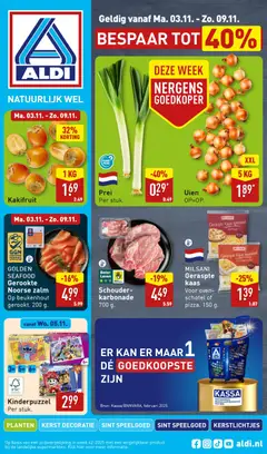 Aldi - Folder week 45 - Voorbeeld van een folder van Aldi, geldig van 03.11.2025