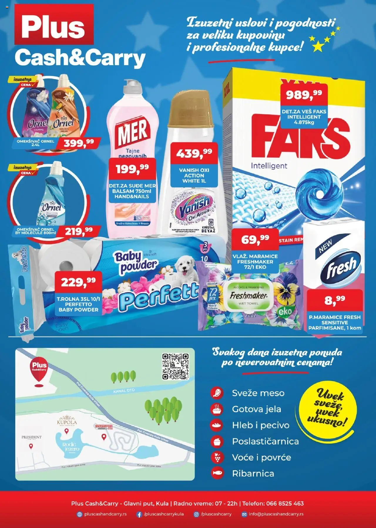Plus Cash & Carry katalog - važi od 25.07.2025 | Strana: 4 | Proizvode: Telefon, Hleb, Pecivo
