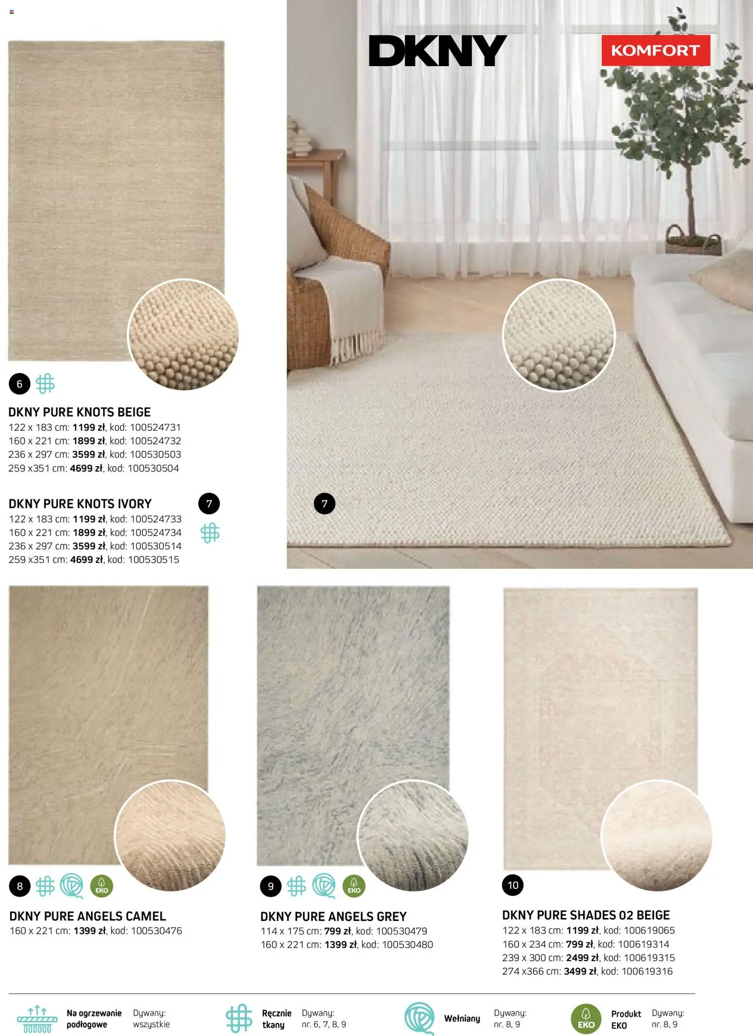 Komfort gazetka - Katalog dywanów od 17.03.2026 | Strona: 71 | Produkty: Dywany