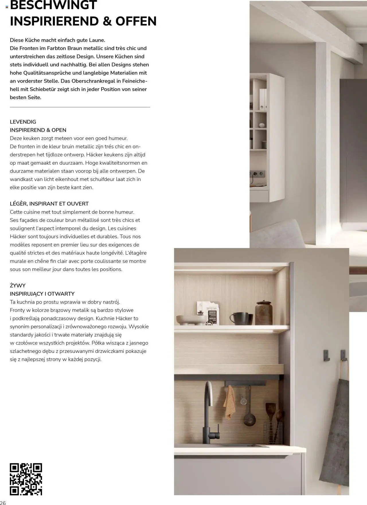 Ostermann Impressa Küchenmagazin – gültig ab 26.05.2025 | Seite: 26 | Produkte: Küche, Kuchen