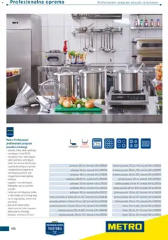 Katalog Metro - Pregled kataloga iz trgovine Metro, vrijedi od 05.03.2026 | Stranica: 105 | Proizvodi: Umak, Lonac