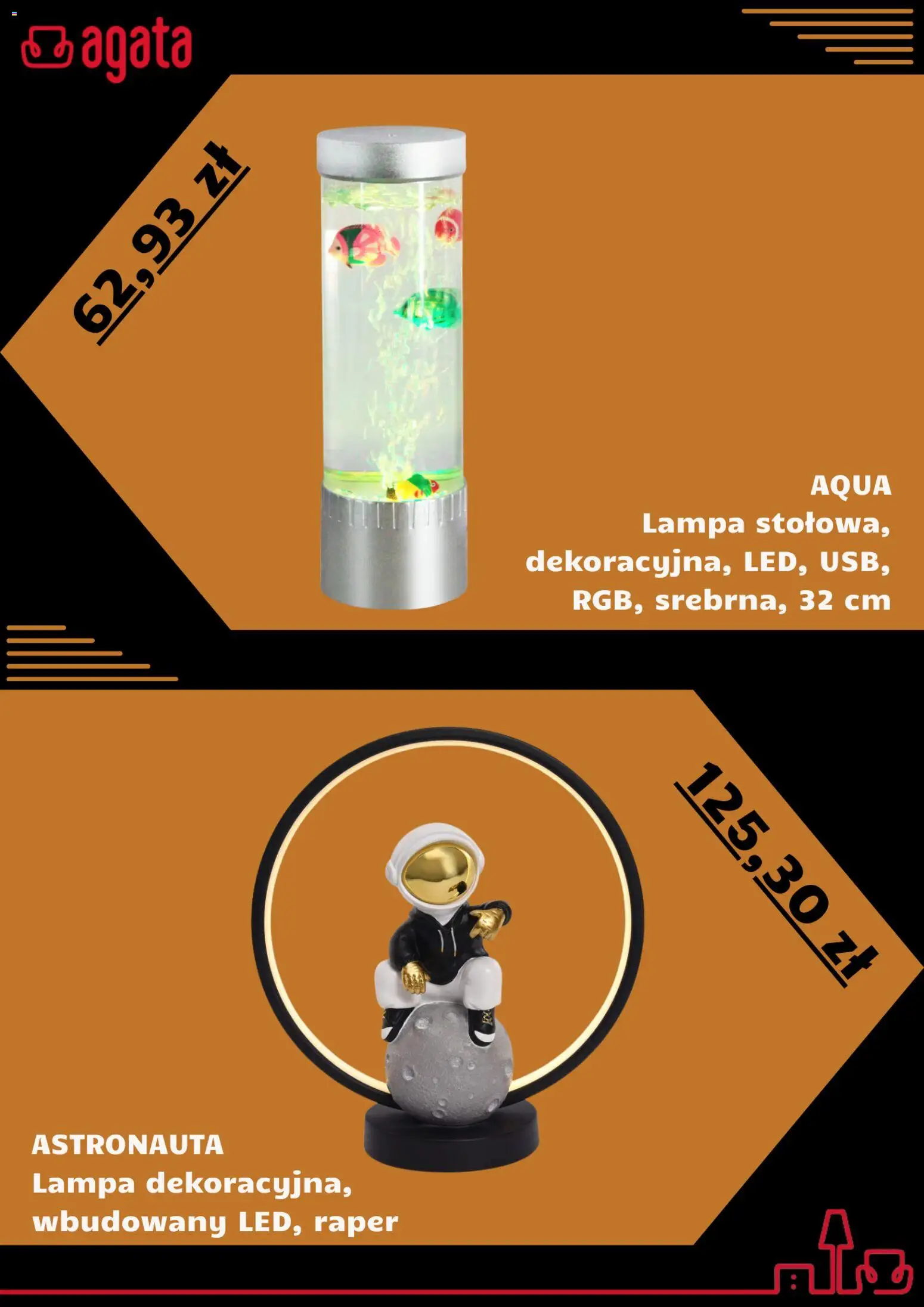 Salony Agata Black Friday od 10.11.2025 | Strona: 6 | Produkty: Lampa