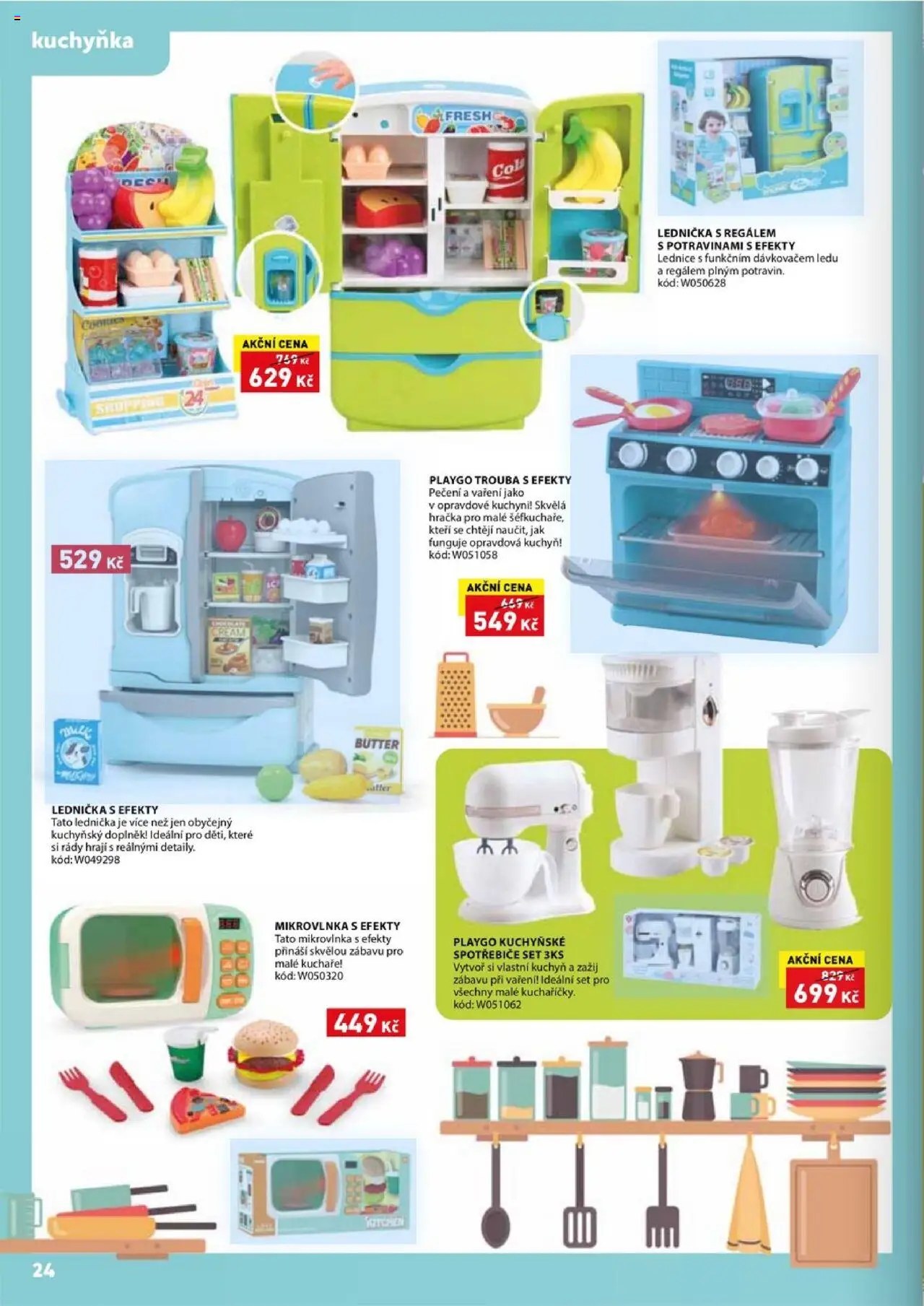 Wiky katalog - Vánoce 2025 od 14.10.2025 | Strana: 24 | Produkty: Kuchyňka, Lednice, Mikrovlnka, Trouba