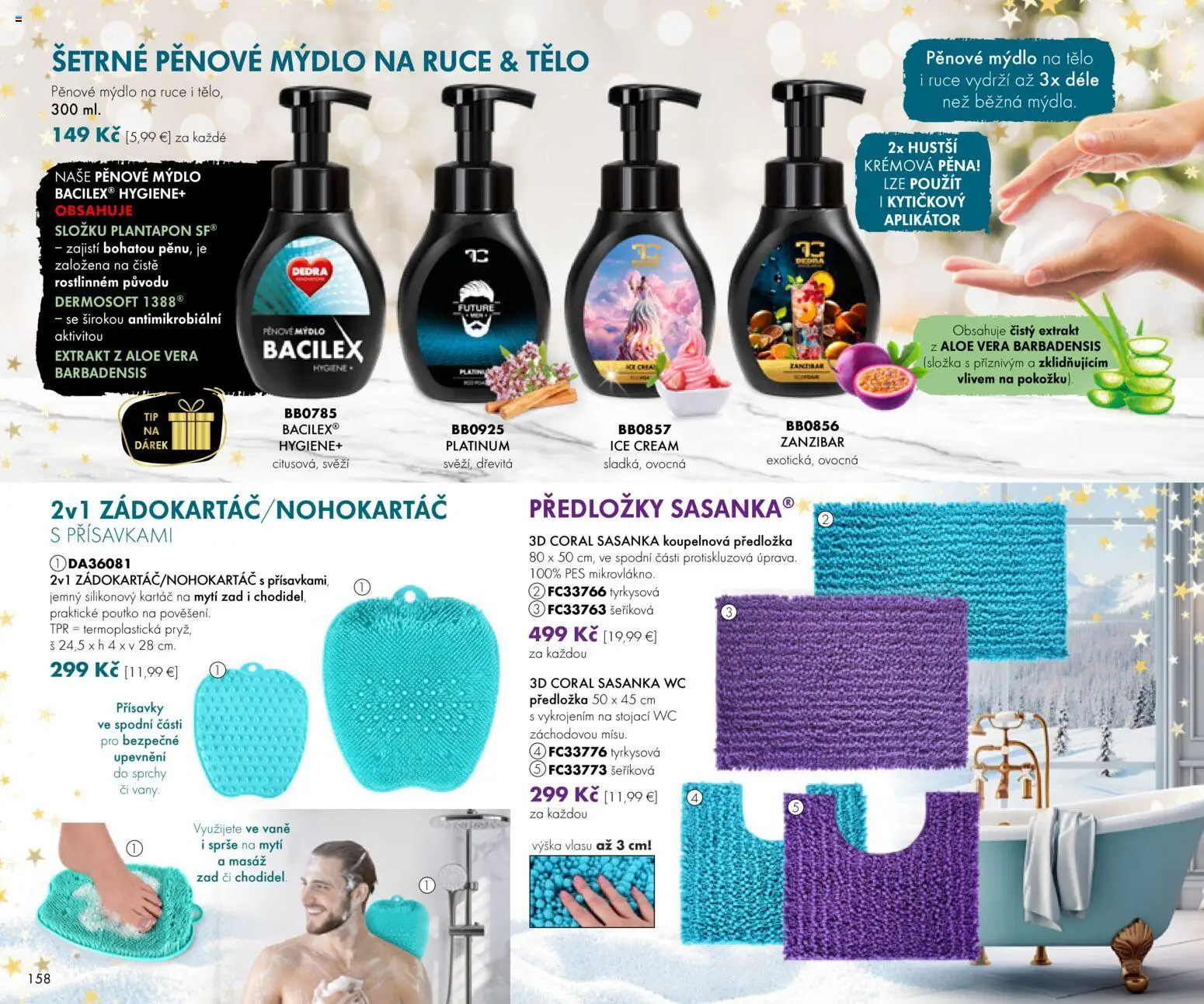 Nové Dedra akcie – leták je platný od 01.11.2025 | Strana: 58 | Produkty: Wc, Mydlo