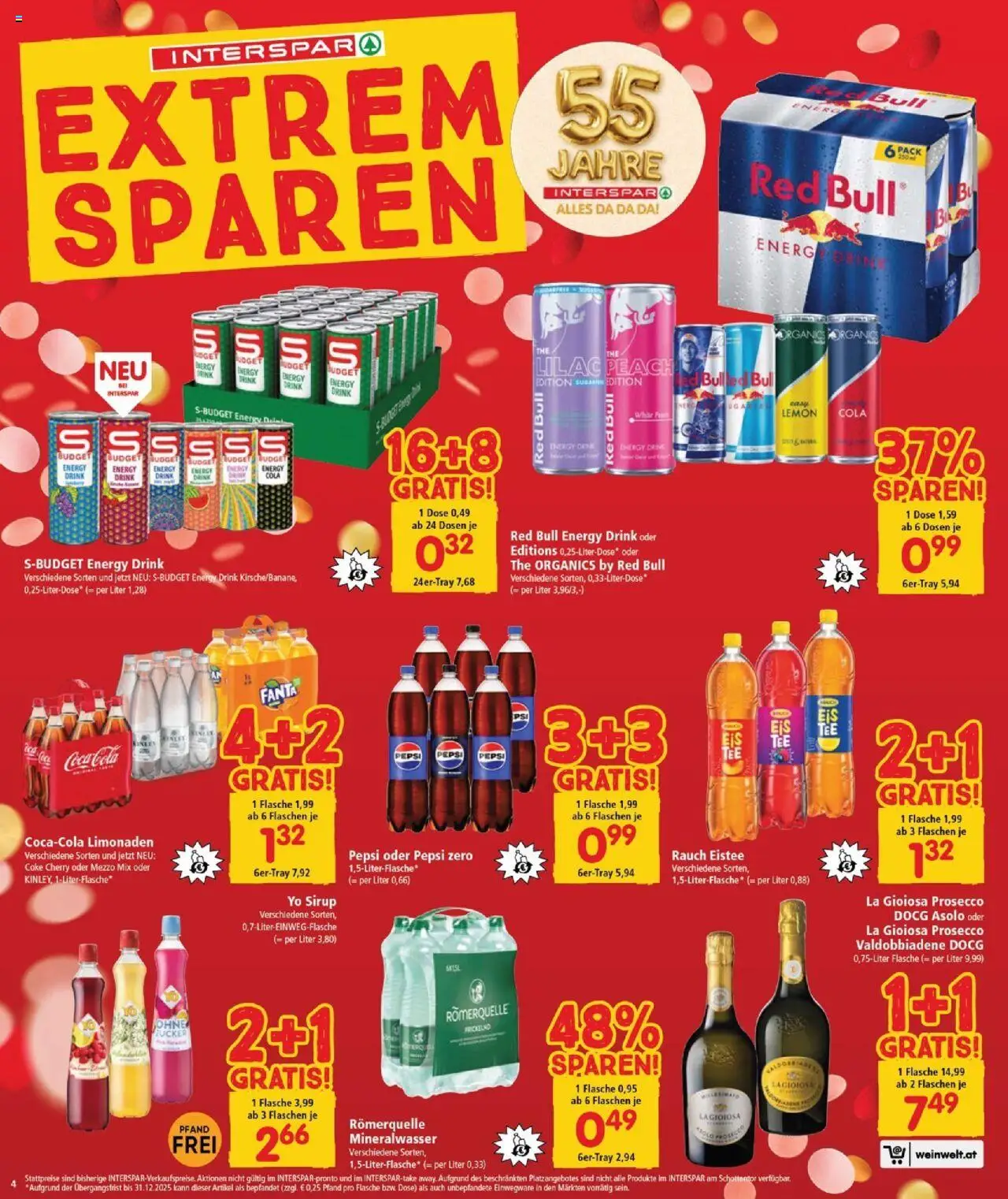 Interspar Flugblatt - Burgenland gültig ab 28.08.2025 | Seite: 4 | Produkte: Zucker