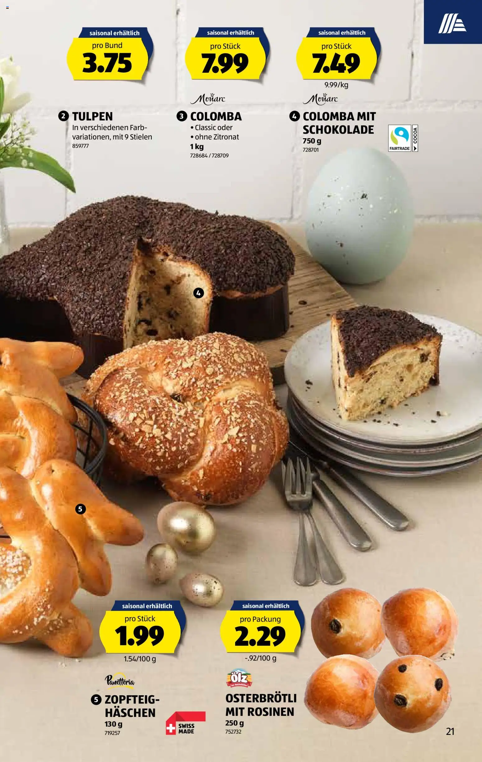 Aldi Aktionen – gültig ab 05.03.2026 | Seite: 22 | Produkte: Schokolade, Rosinen