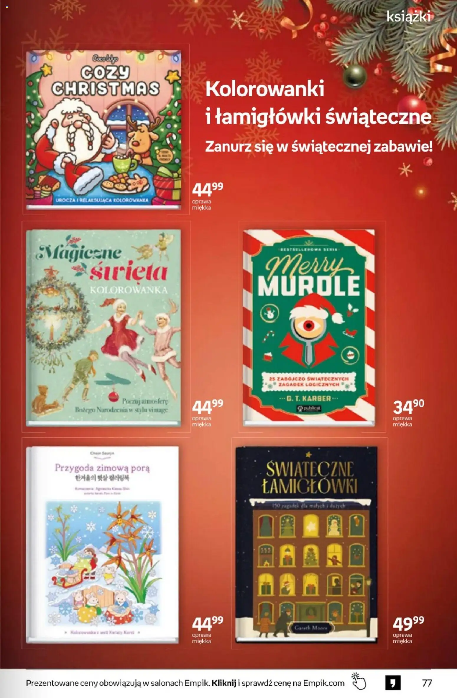 Empik Black Friday od 26.11.2025 | Strona: 77 | Produkty: Książki