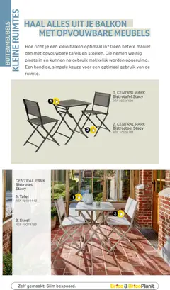 Brico - Tuincatalogus - Voorbeeld van een folder van Brico, geldig van 10.03.2026 | Pagina: 40 | Producten: Tafel, Stoel
