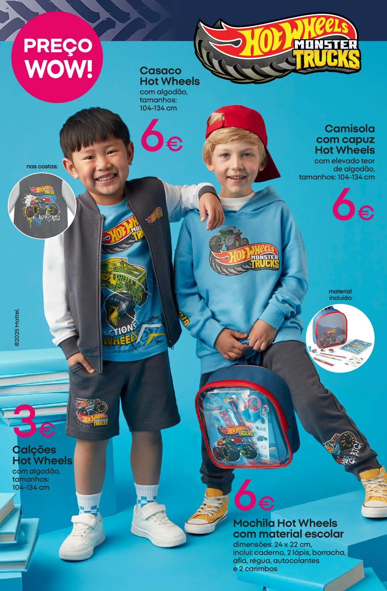 Pepco folheto │ válido de 31.07.2025 | Página: 2 | Produtos: Mochila, Casaco, Calções, Capuz