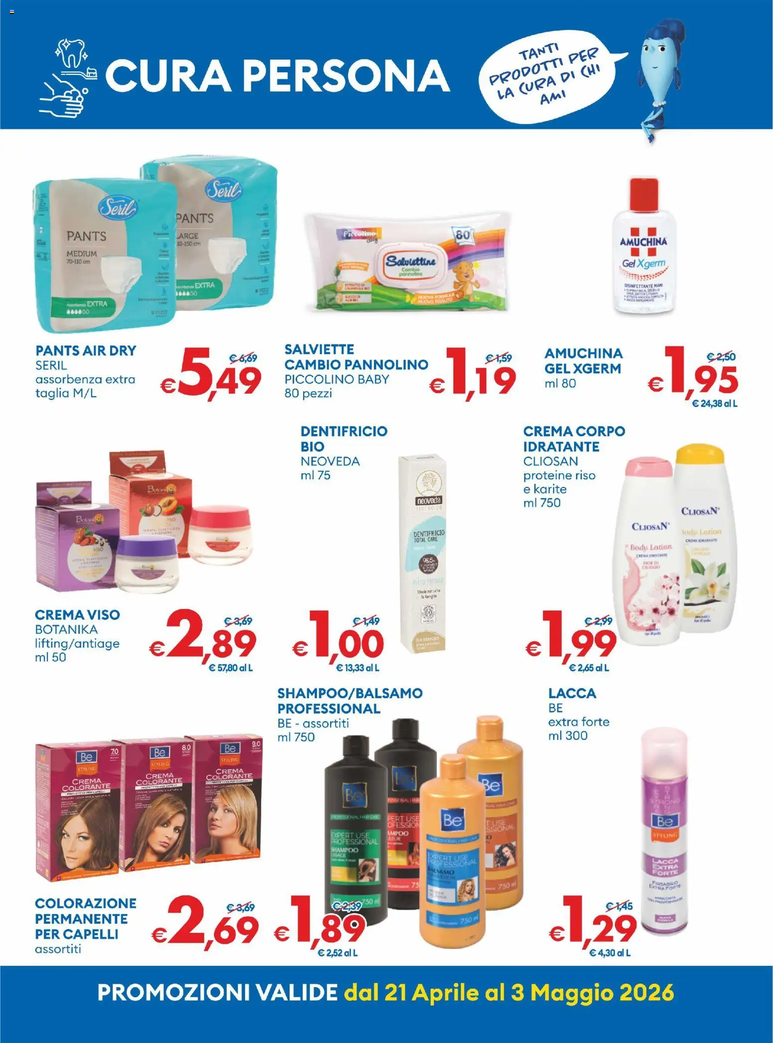 Volantino MD Discount del 21.04.2026 | Pagina: 20 | Prodotti: Crema, Lacca, Riso, Crema viso