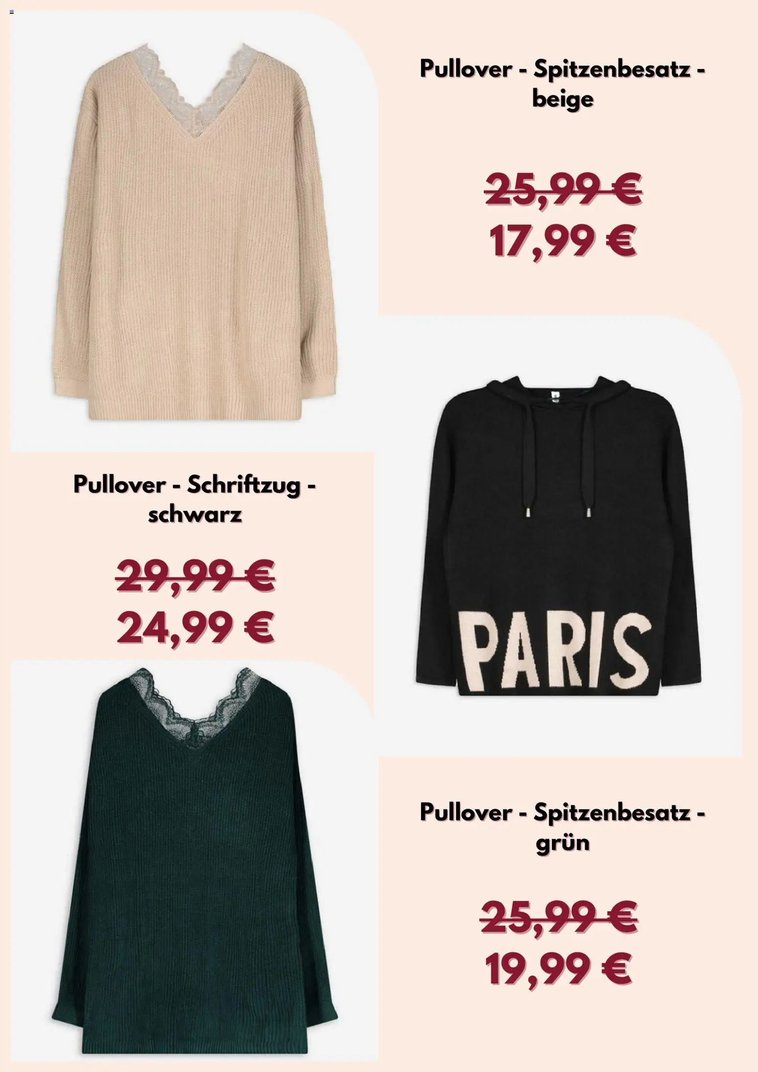 Takko Prospekt 	 – gültig ab 12.01.2026 | Seite: 2 | Produkte: Pullover