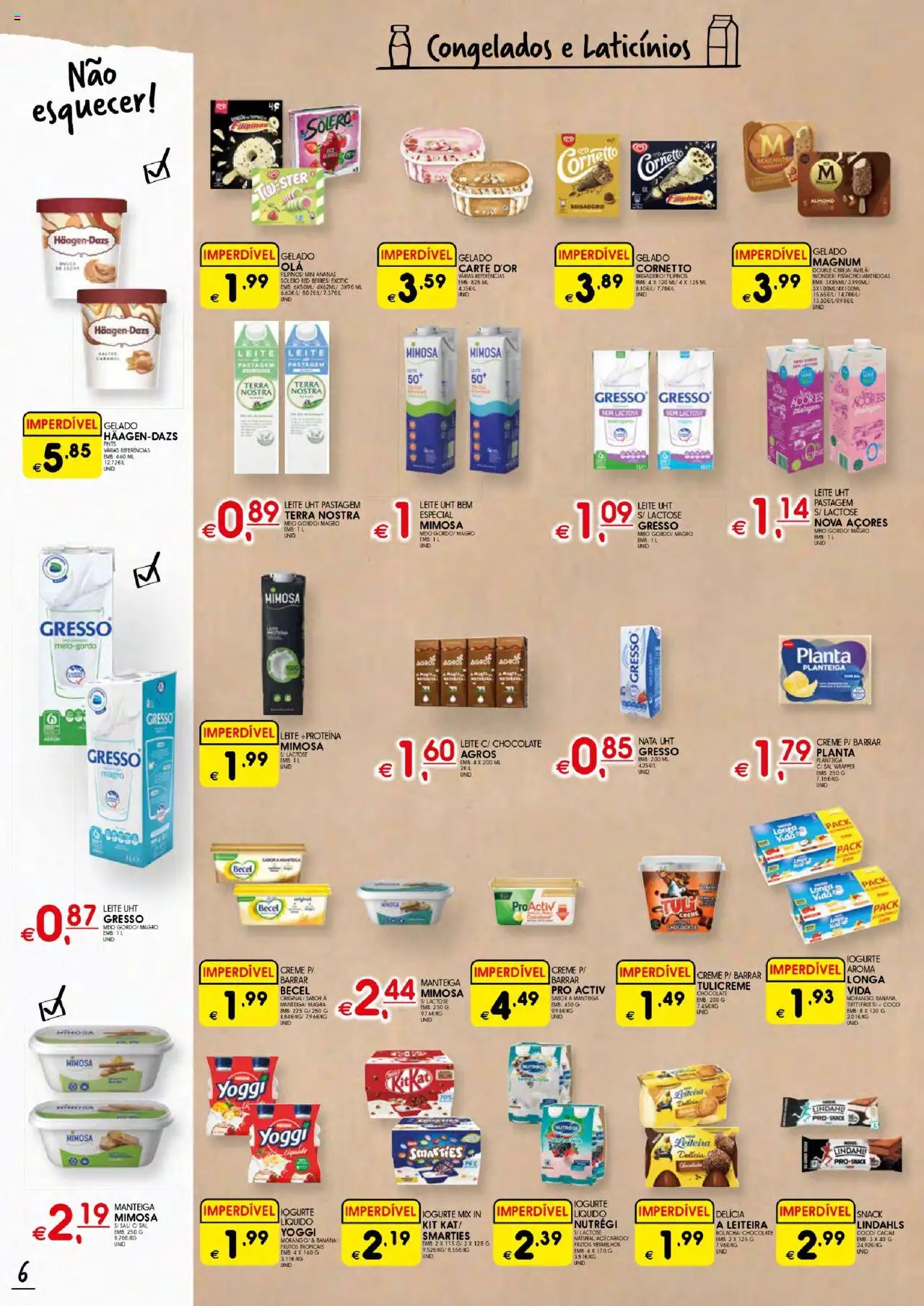 Meu Super folheto │ válido de 04.09.2025 | Página: 6 | Produtos: Filipinos, Manteiga, Chocolate, Nata