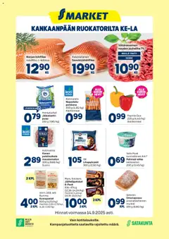 S-market-mainoslehti voimassa 11.09.2025 alkaen