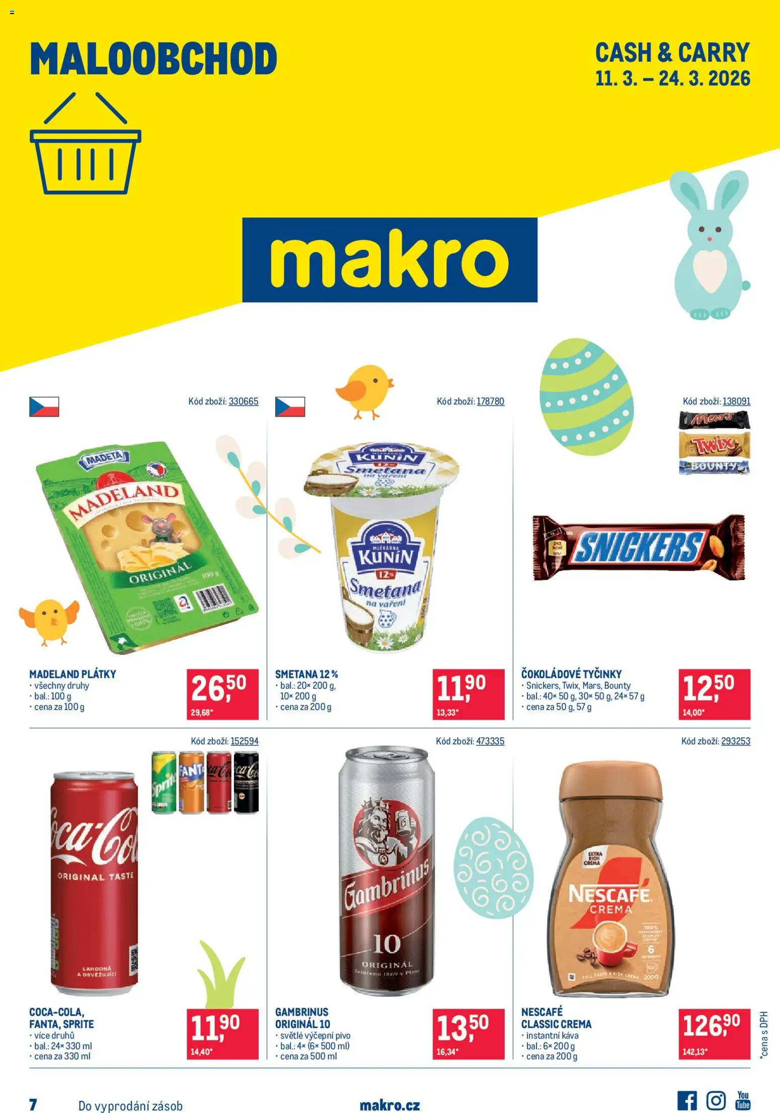 Makro leták - Maloobchod od 11.03.2026 | Strana: 1
