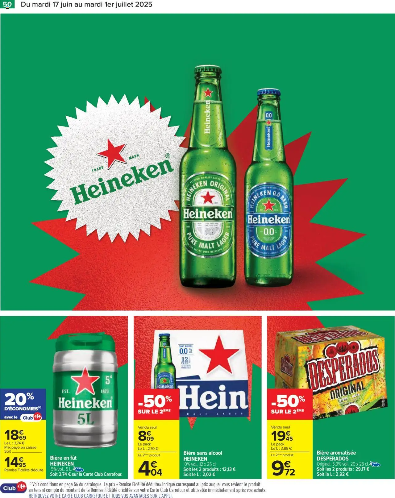  | Page: 52 | Produits: Desperados, Alcool, Bière, Heineken