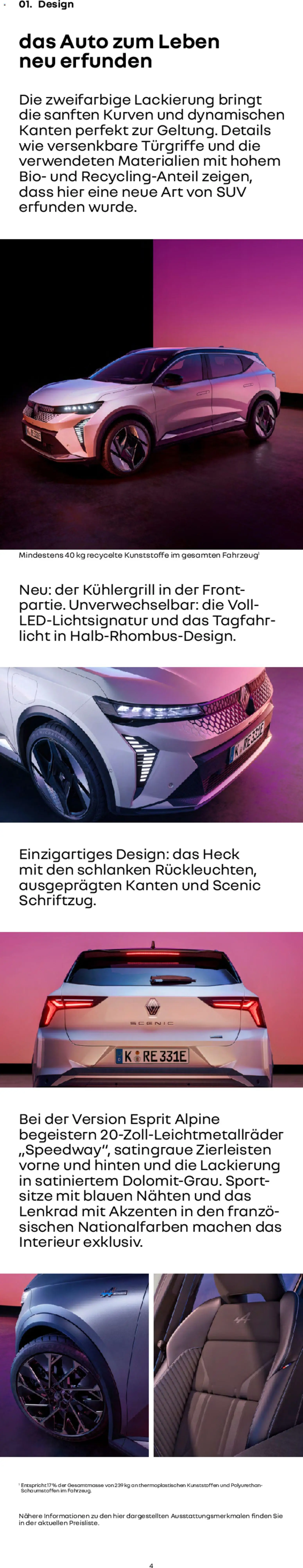 Renault Scenic E-Tech – gültig ab 15.01.2026 | Seite: 4