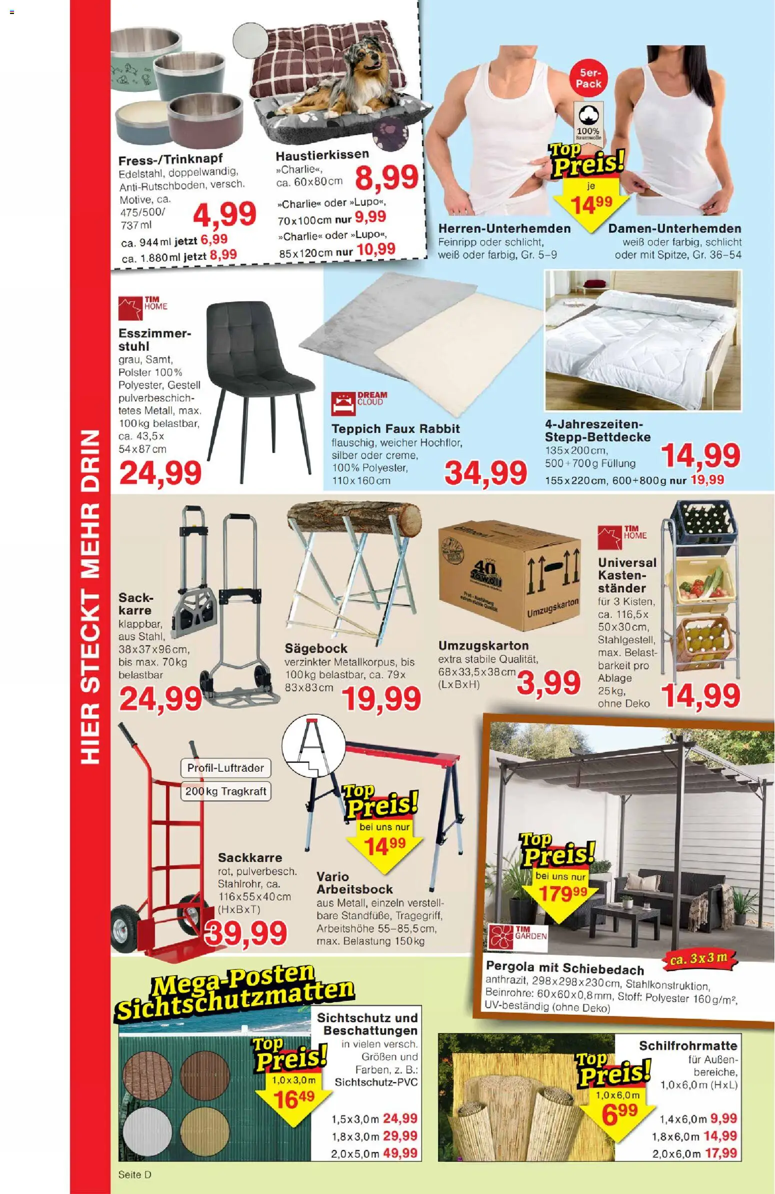 Wiglo Wunderland Prospekt 	 – gültig ab 02.03.2026 | Seite: 8 | Produkte: Stuhl, Teppich